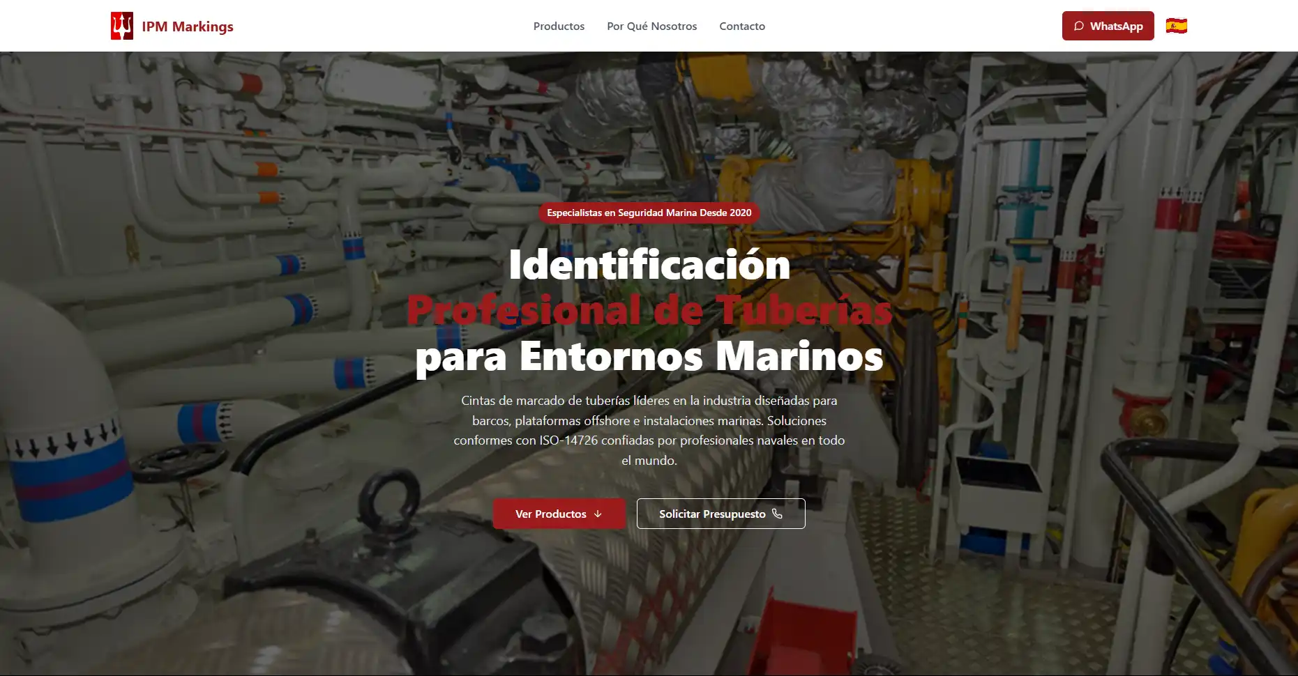 Proyecto IPM Markings — Página Web